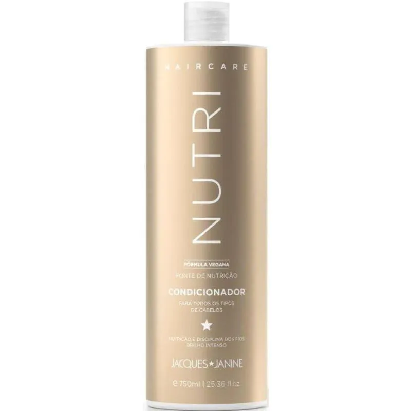 CONDICIONADOR JACQUES JANINE HAIR CARE NUTRI 750ML