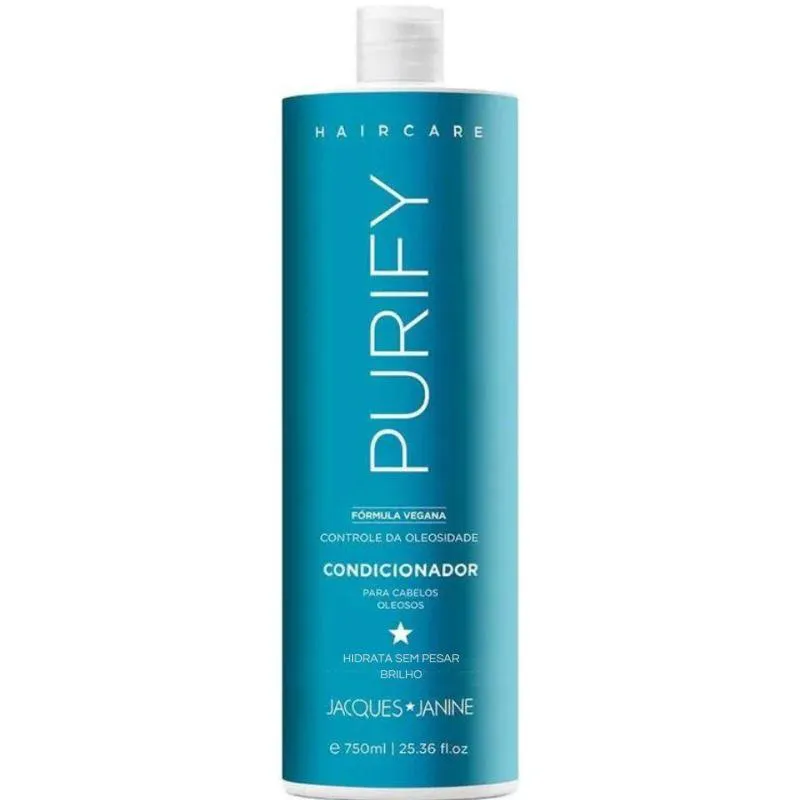 CONDICIONADOR JACQUES JANINE HAIR CARE PURIFY 750ML