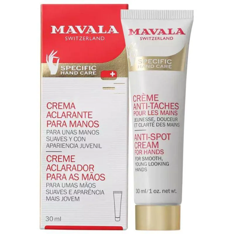 CREME CLAREADOR PARA AS MãOS - MAVALA ANTI-SPOT 30ML