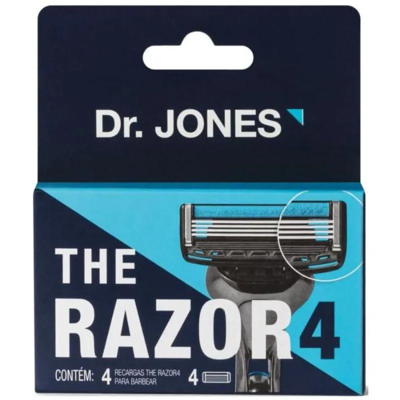 KIT RECARGAS THE RAZOR 4 ( 4 UNIDADES ) - DR. JONES