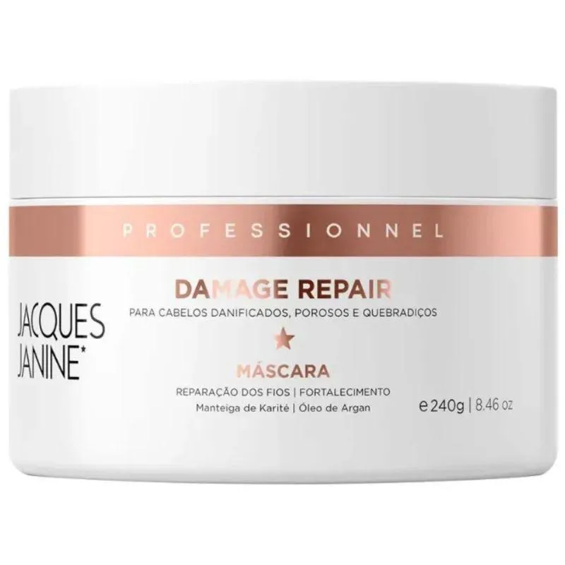 MáSCARA CAPILAR DAMAGE REPAIR 240G - JACQUES JANINE