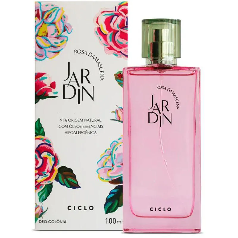 PERFUME JARDIN ROSA DAMASCENA 100ML - CICLO