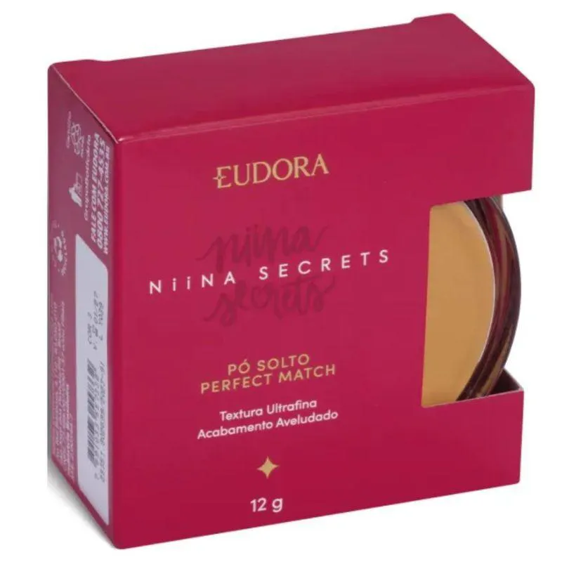 Pó SOLTO PERFECT MATCH NIINA SECRETS COR 4 12G - EUDORA