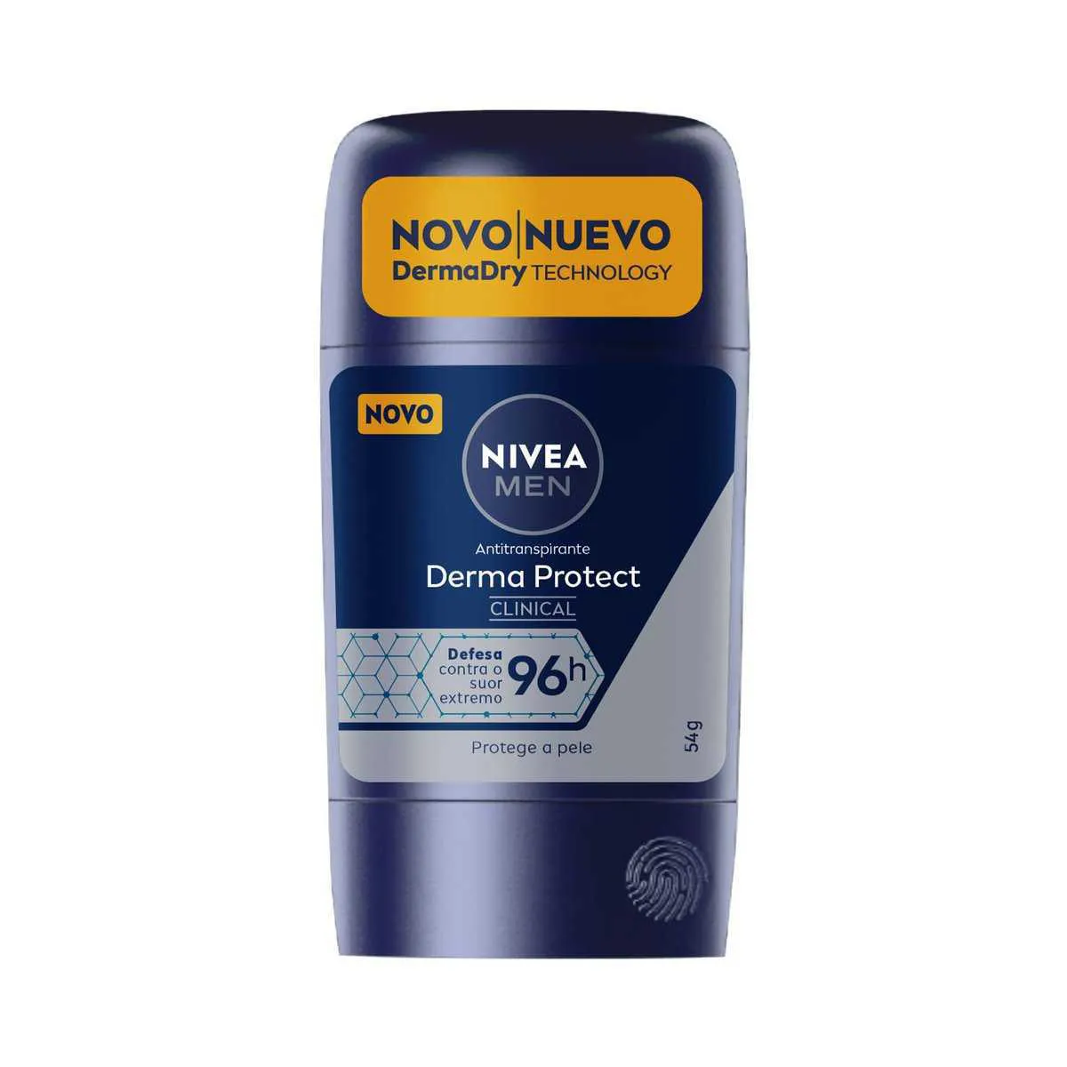 Desodorante Antitranspirante Stick Barra Nivea Men Derma Protect Clinical 96h 54g