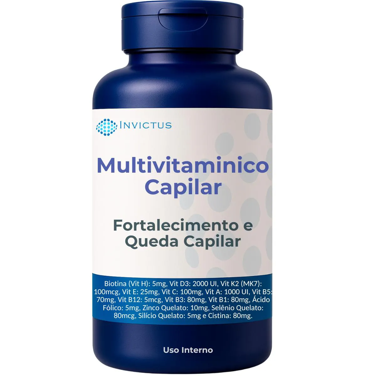 MULTIVITAMINICO CAPILAR - FORTALECIMENTO E QUEDA CAPILAR 90