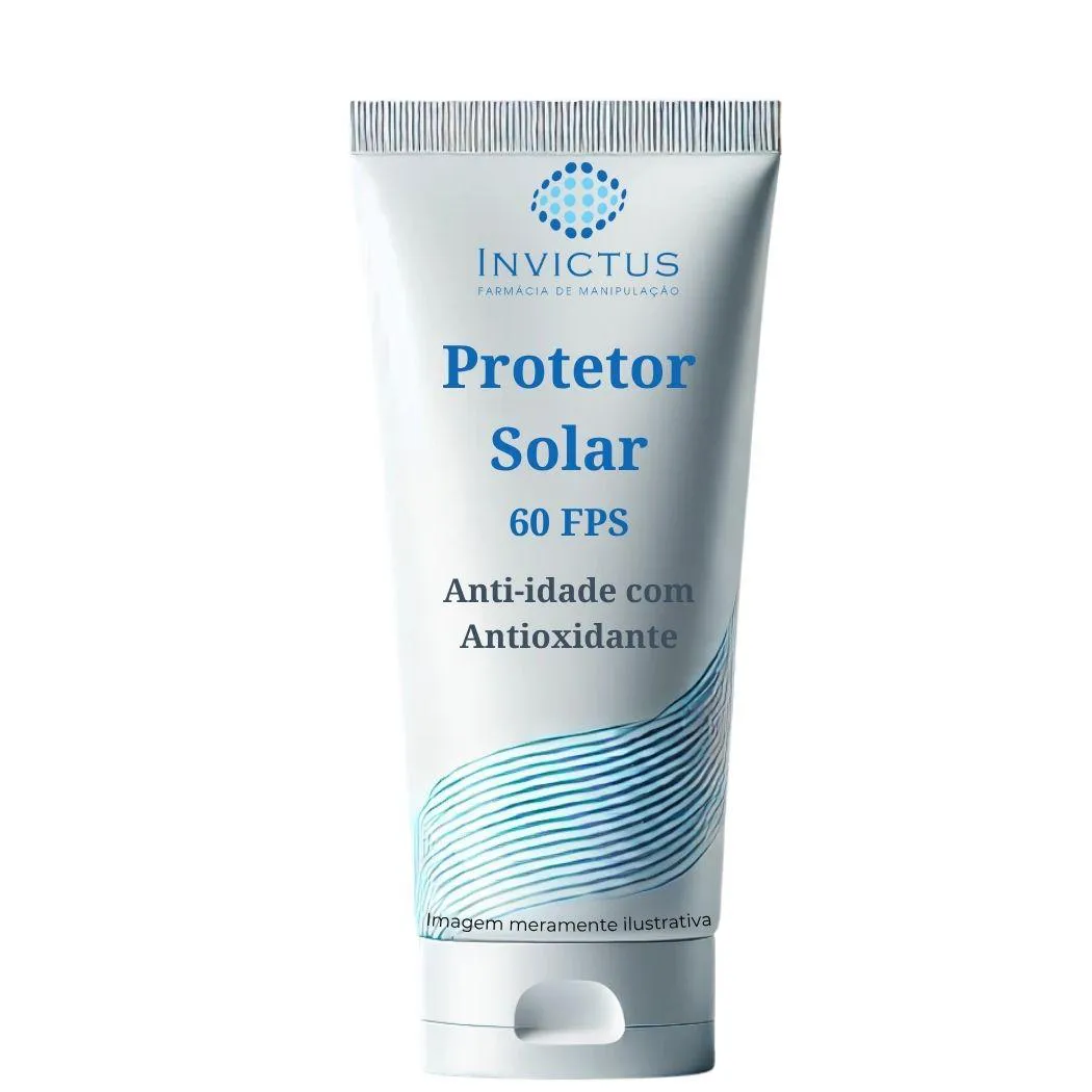 PROTETOR SOLAR 60 FPS ANTI-IDADE COM ANTIOXIDANTES - 50G