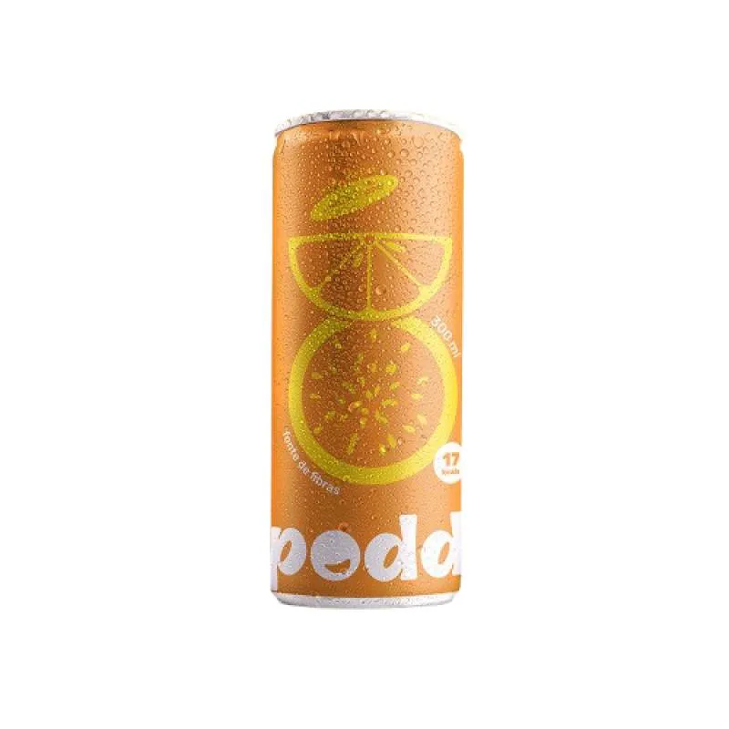 KIT 12 REFRIGERANTES PODDI LARANJA CITRUS 300ML