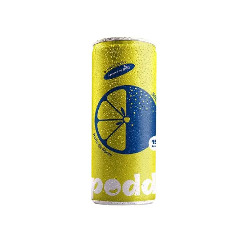 KIT 12 REFRIGERANTES PODDI LIMãO BOOST 300ML