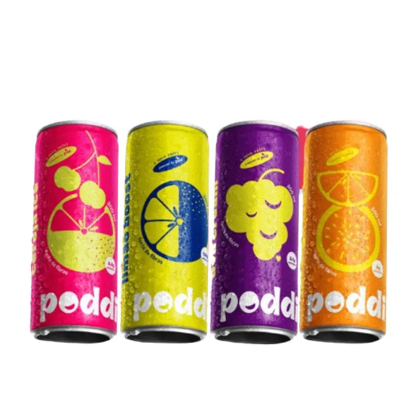 KIT 12 REFRIGERANTES PODDI MISTO 300ML