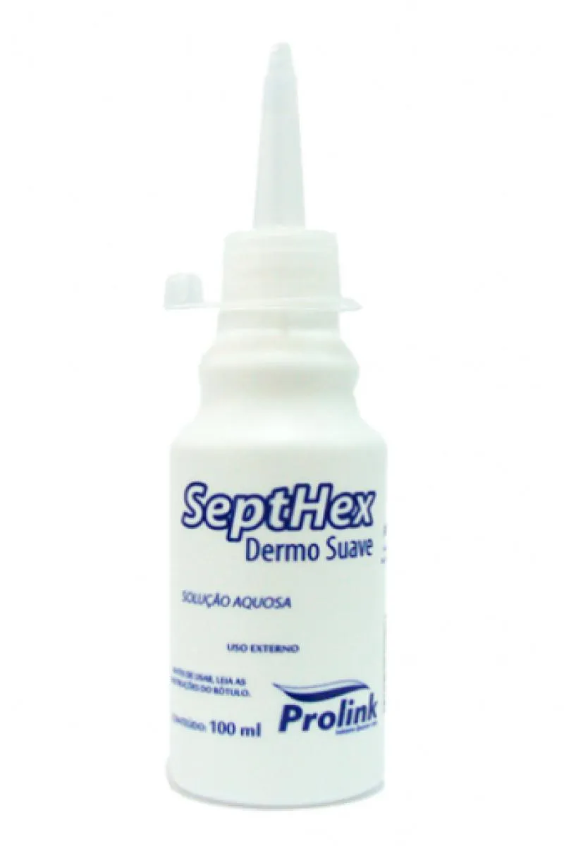 CLOREXIDINA AQUOSA 0,2%  DERMO SUAVE  SEPTHEX 100ML - PROLINK
