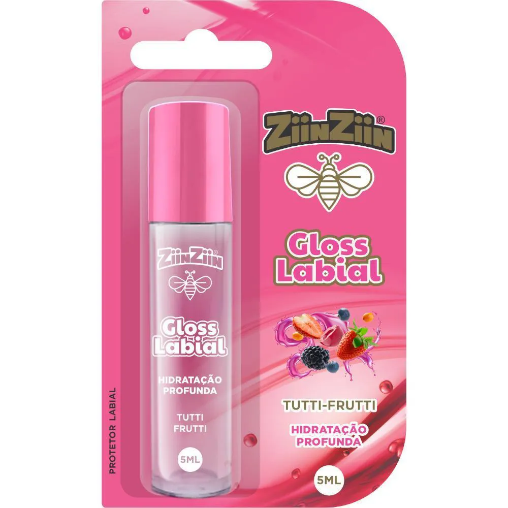 ZIINZIIN GLOSS LABIAL TUTTI-FRUTTI 5ML