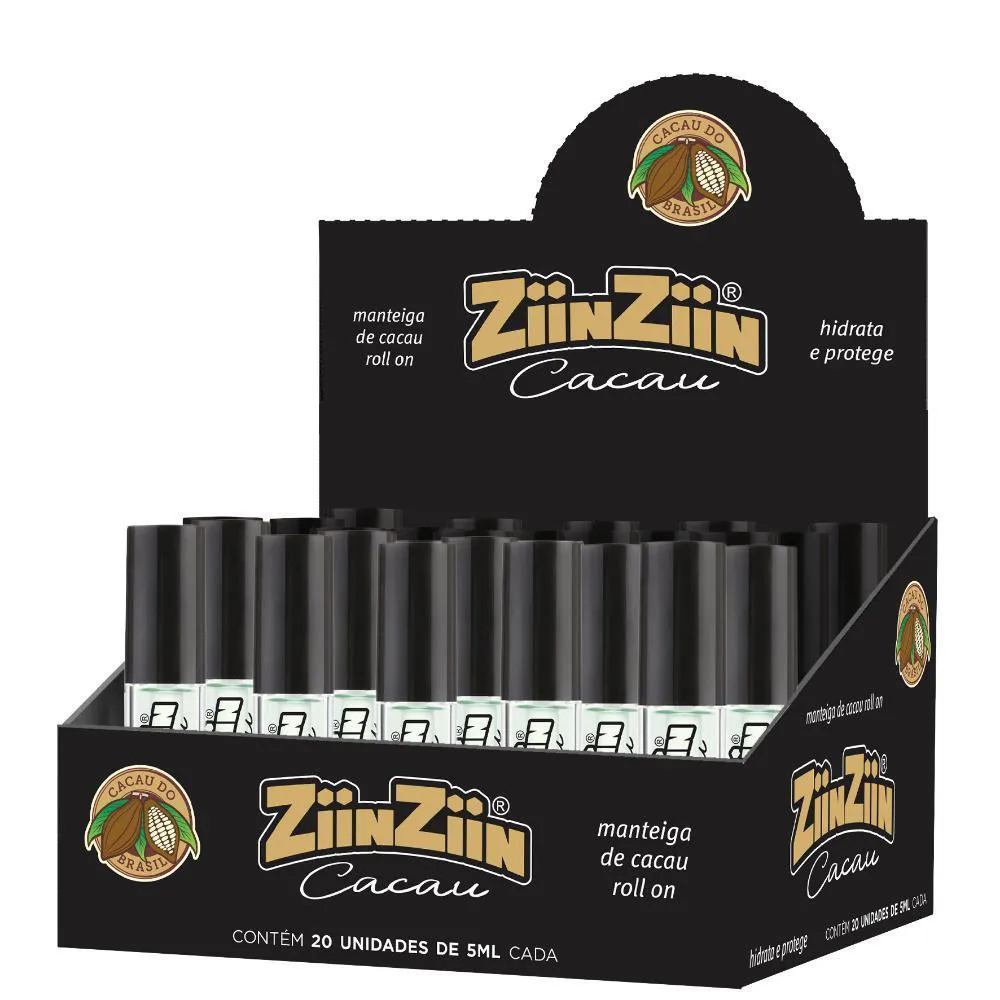 ZIINZIIN MATEIGA DE CACAU ROLLON 20 UNDS