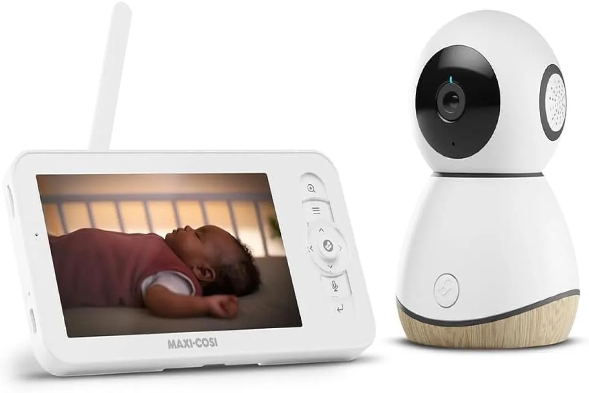 MAXI COSI, BABá ELETRôNICA SEE PRO 360, TELA 5.0, TECNOLOGIA CRYASSIST™ INTERPRETA O CHORO, CâMERA HD 2K VISãO NOTURNA, BATERIA DE 10 HORAS