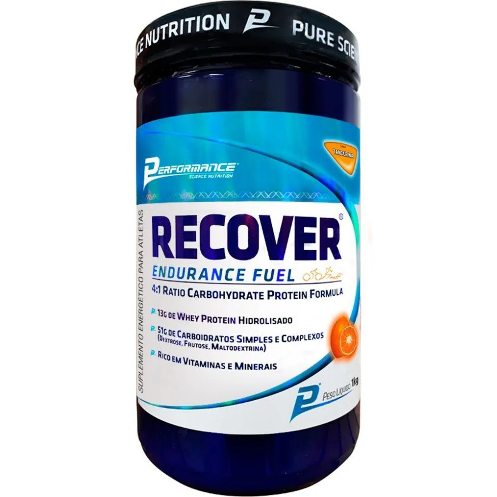 RECOVER ENDURANCE FUEL (1KG) - SABOR: TANGERINA