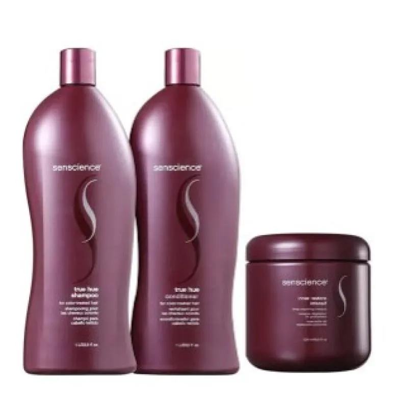 SENSCIENCE TRUE HUE SHAMPOO+CONDICIONADOR 1L+MASCARA INER RESTORE INTENSIF 500ML