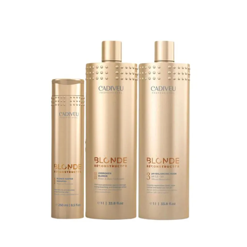 CADIVEU BLONDE RECONSTRUCTOR TRIO BALANCEADORA DE PH