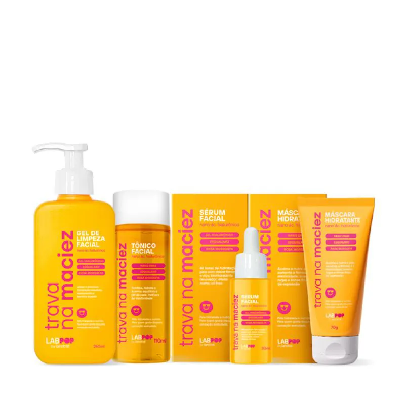 LABOTRAT LABPOP TRAVA NA MACIEZ GEL + TôNICO + SéRUM + MASCARA