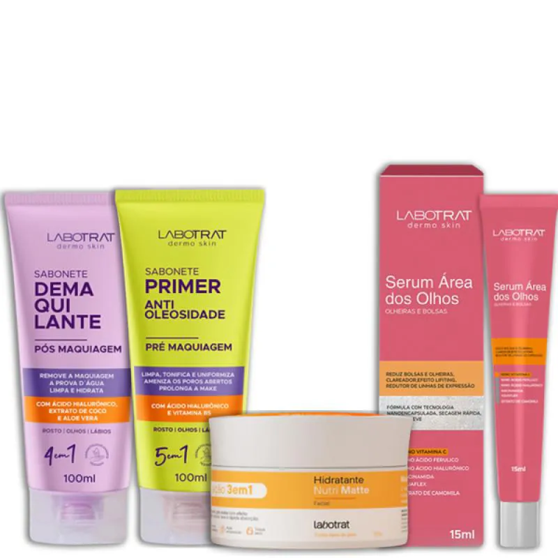 LABOTRAT SAB PRé E PóS MAKE + HIDRA NUTRI + SéRUM OLHOS