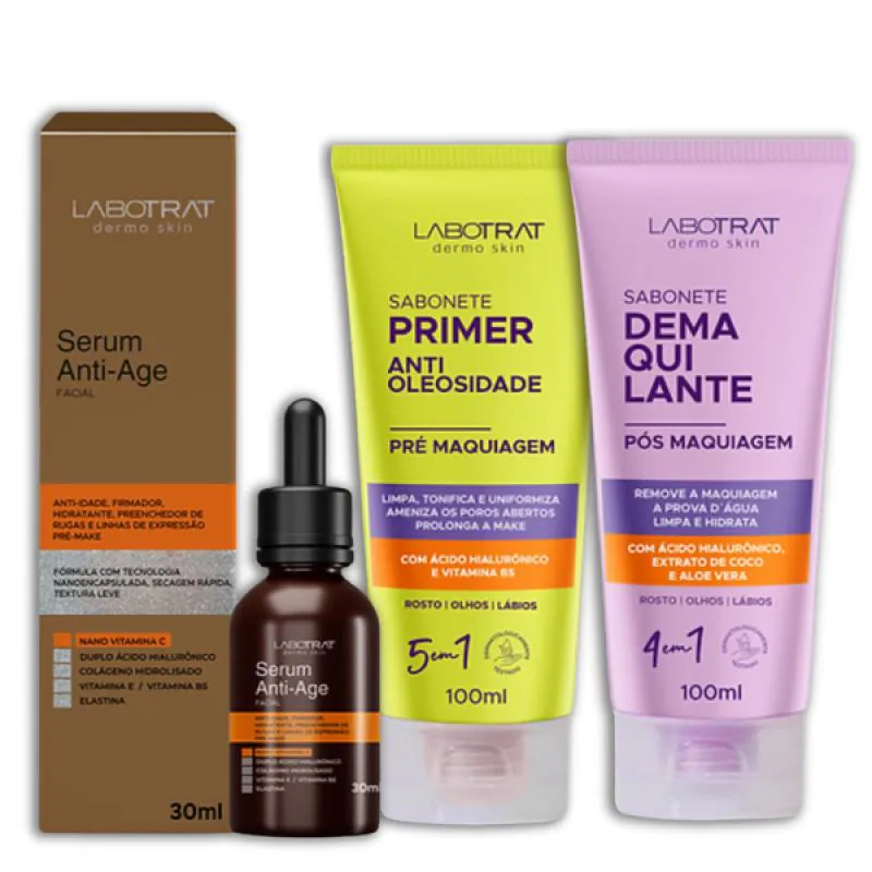 LABOTRAT SAB PRé MAKE + SAB PóS MAKE + SéRUM ANTI-AGE