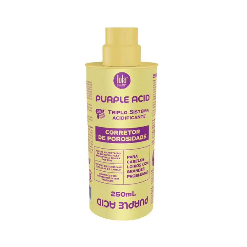 LOLA PURPLE ACIDIFICANTE CORRETOR DE POROSIDADE 250ML