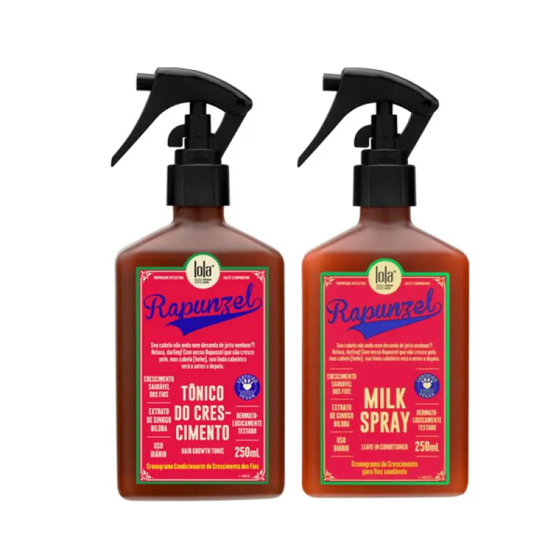 LOLA RAPUNZEL SPRAY MILK 250ML + TôNICO 250ML