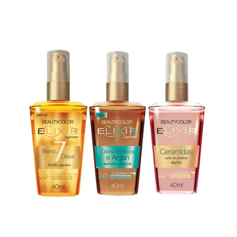 BEAUTYCOLOR ELIXIR SUPREME BLEND 7 ÓLEOS + ARGAN + CERAMIDAS