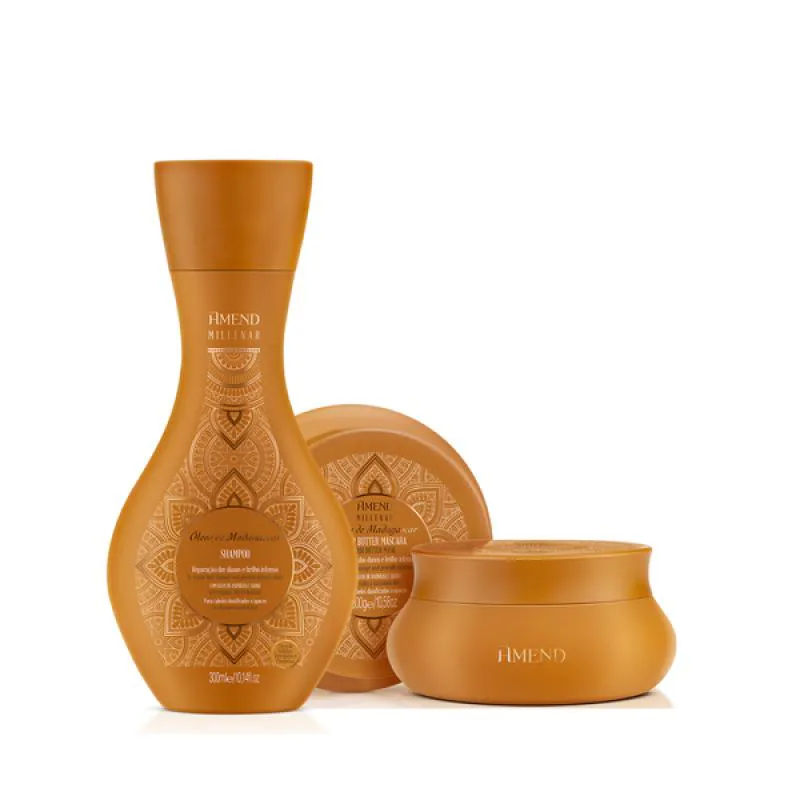 AMEND MILLENAR ÓLEOS DE MADAGASCAR SH 300ML + MASC 300ML