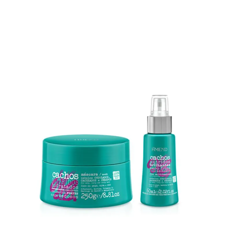 AMEND CACHOS MASC 250ML + ÓLEO MULTIFUNCIONAL 60ML