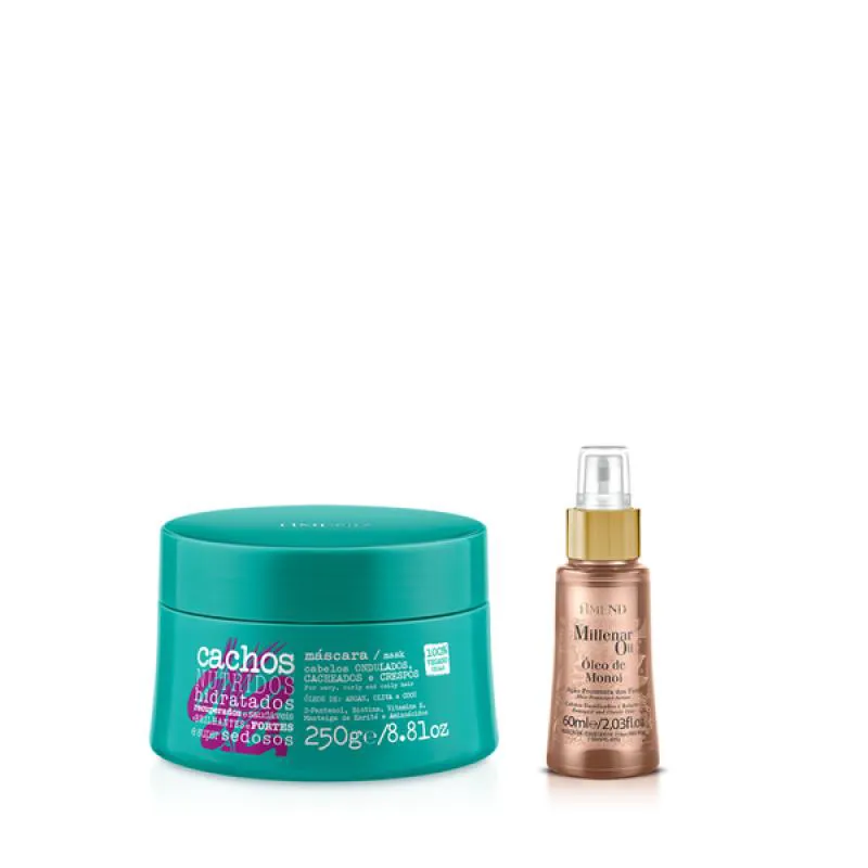 AMEND CACHOS MASC 250ML + MILLENAR OIL MONóI 60ML