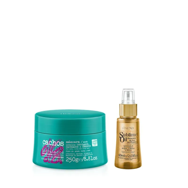 AMEND CACHOS MASC 250ML + SUBLIME OIL 60ML