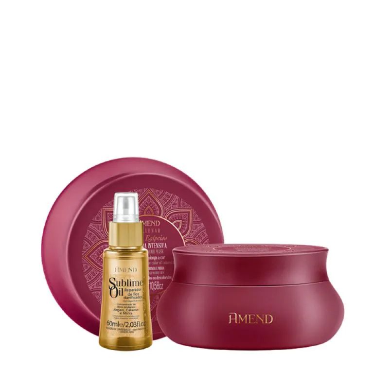 AMEND MILLENAR ÓLEOS EGíPCIOS MASC 300ML + SUBLIME OIL 60ML