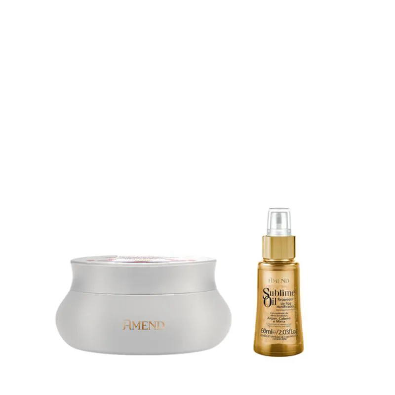 AMEND MILLENAR ÓLEOS JAPONESES MASC 300ML + SUBLIME OIL 60ML