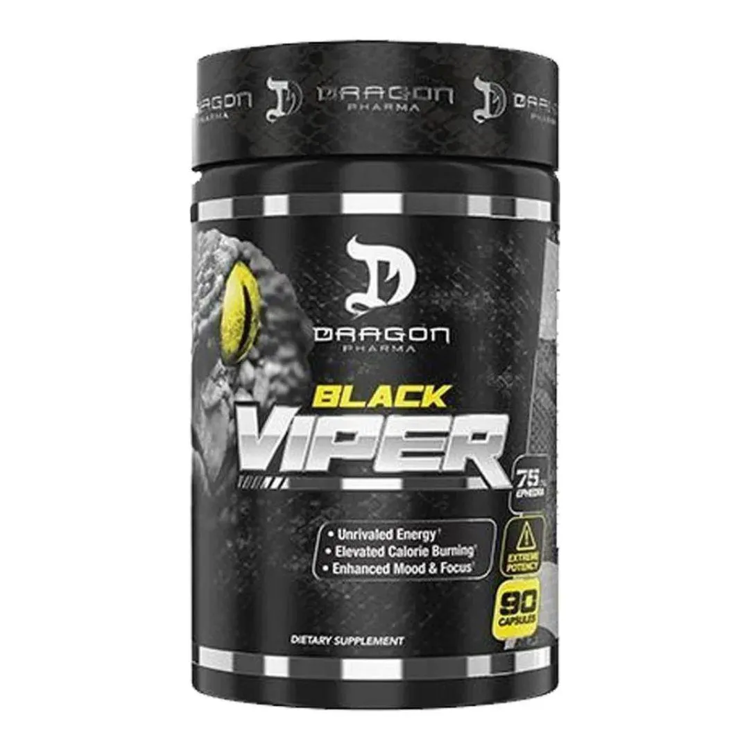 BLACK VIPER 90CAPS TERMO GENICO - DRAGON PHARM