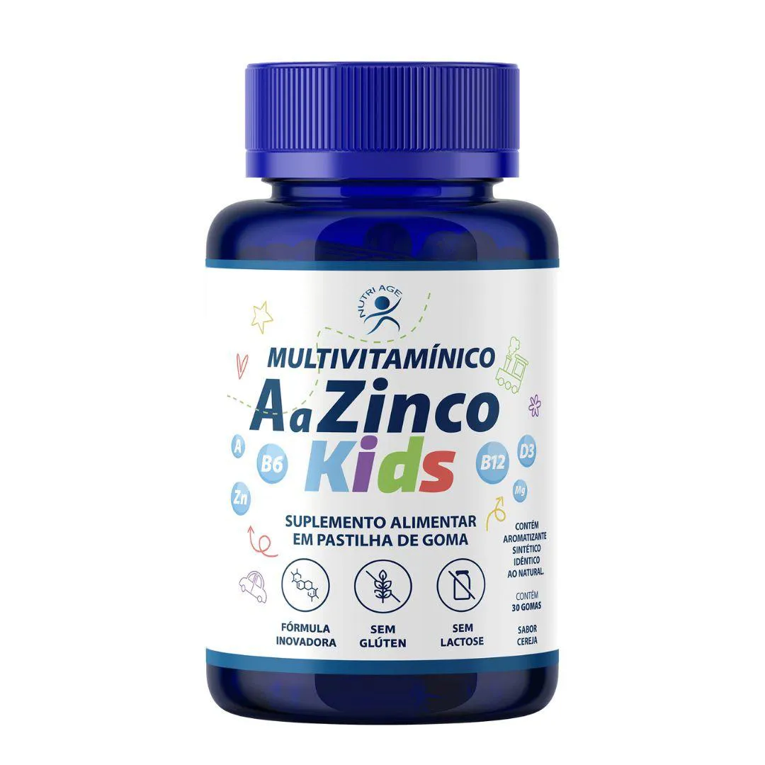 MULTIVITAMíNICO AAZINCO KIDS - 30 GOMAS