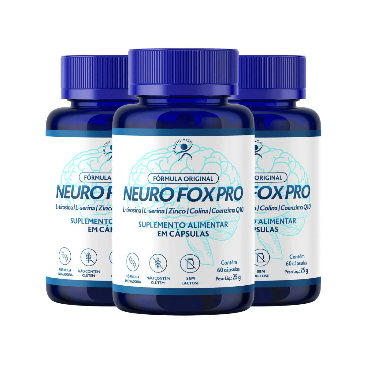 NEURO FOX PRO 3 POTES