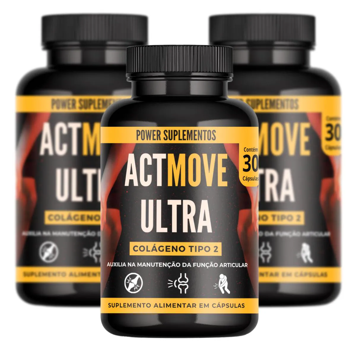 3X ACTMOVE ULTRA 90 CáPSULAS Neutro
