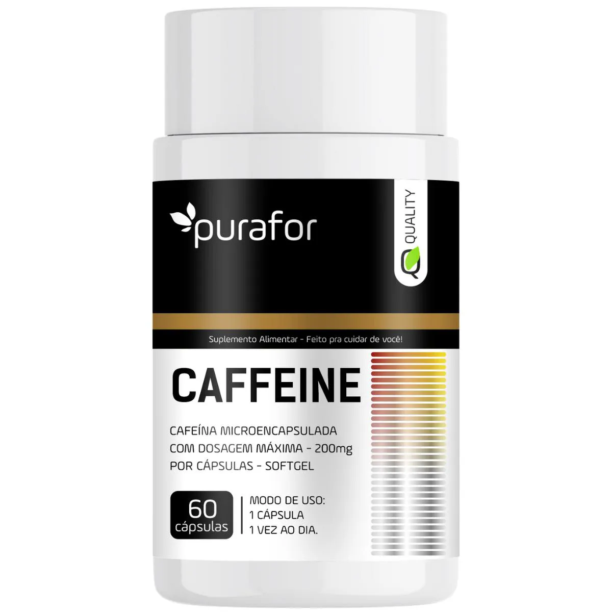 PURAFOR QUALITY CAFEíNA 60 CáPSULAS Neutro