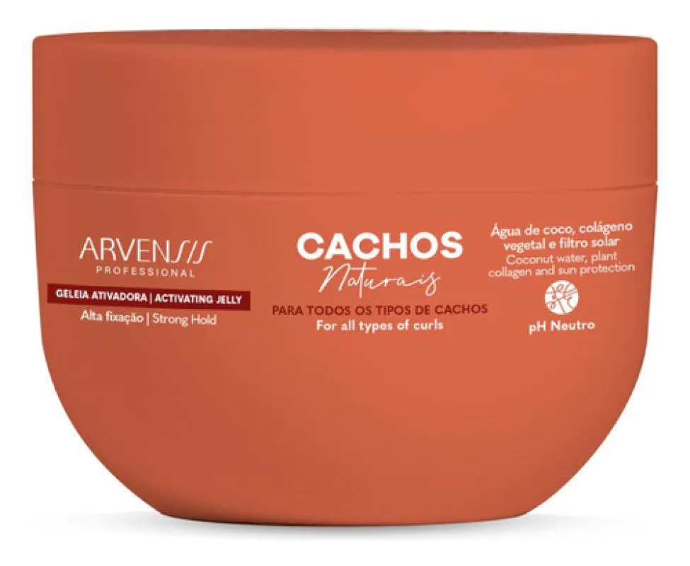ARVENSIS GELATINA PARA CACHOS NATURAIS ALTA FIXACAO 250G