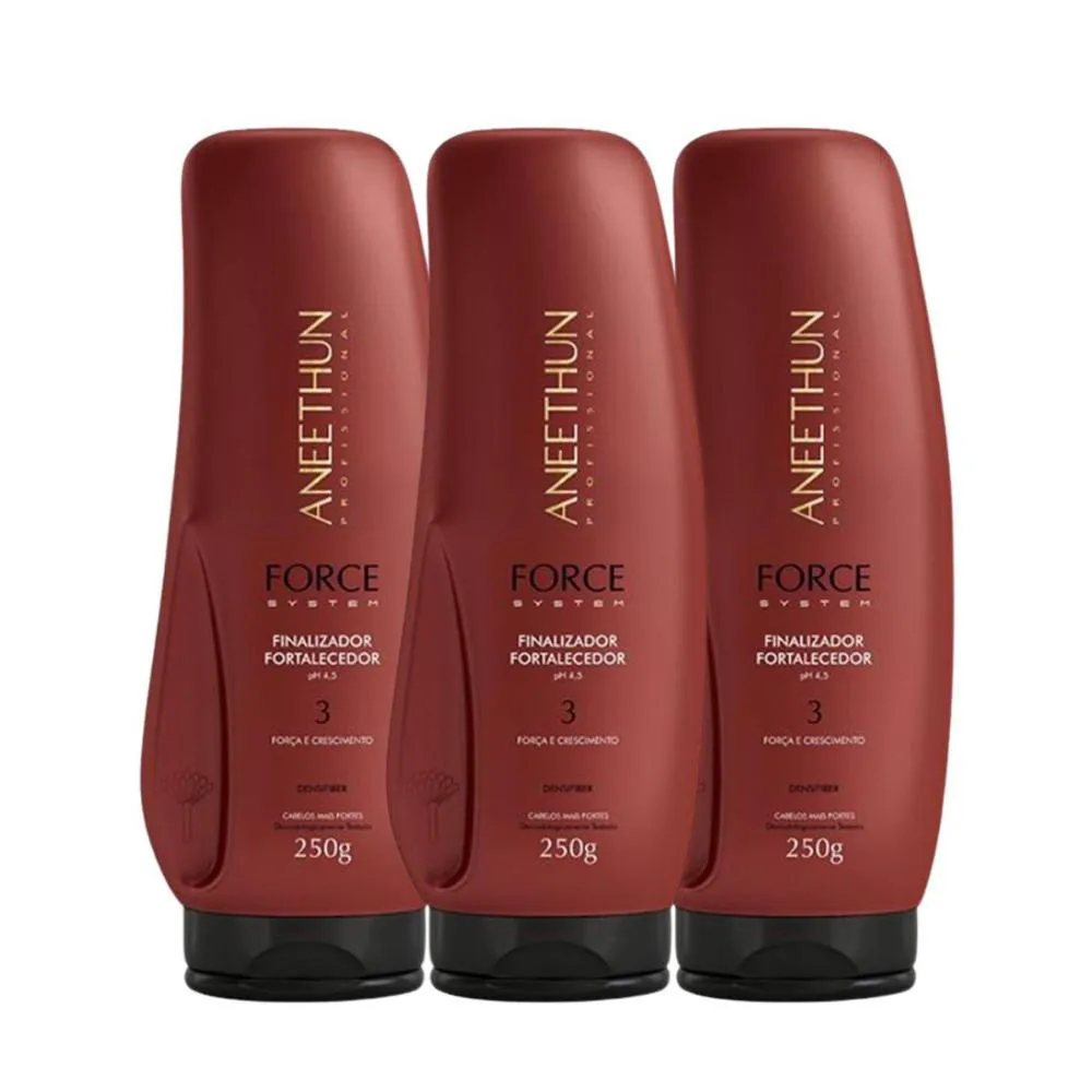 ANEETHUN FORCE KIT 3 FINALIZADOR FORTALECEDOR 250G