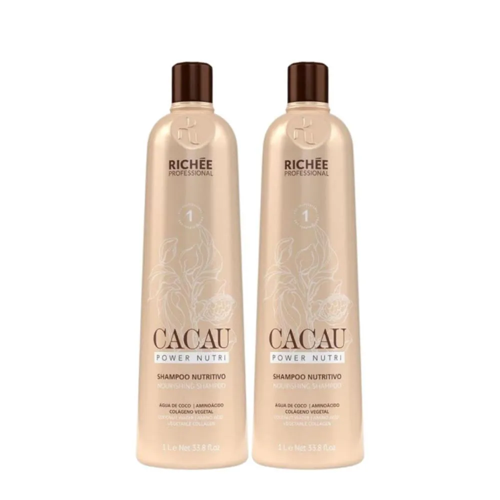 RICHéE CACAU POWER NUTRI KIT 2 SHAMPOO 1L