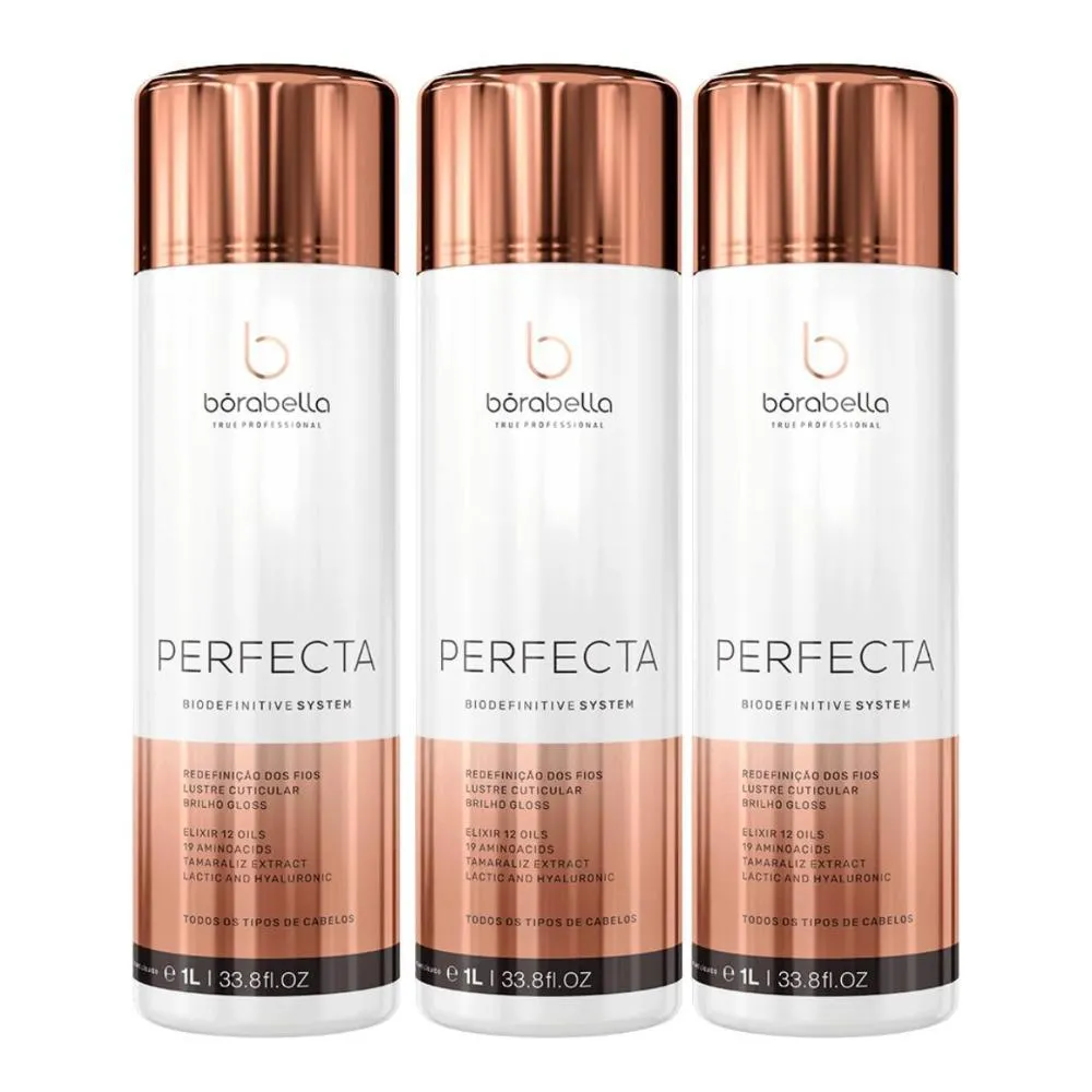 BóRABELLA PERFECTA KIT 3 PROGRESSIVA BIO DEFINITIVE 1000ML