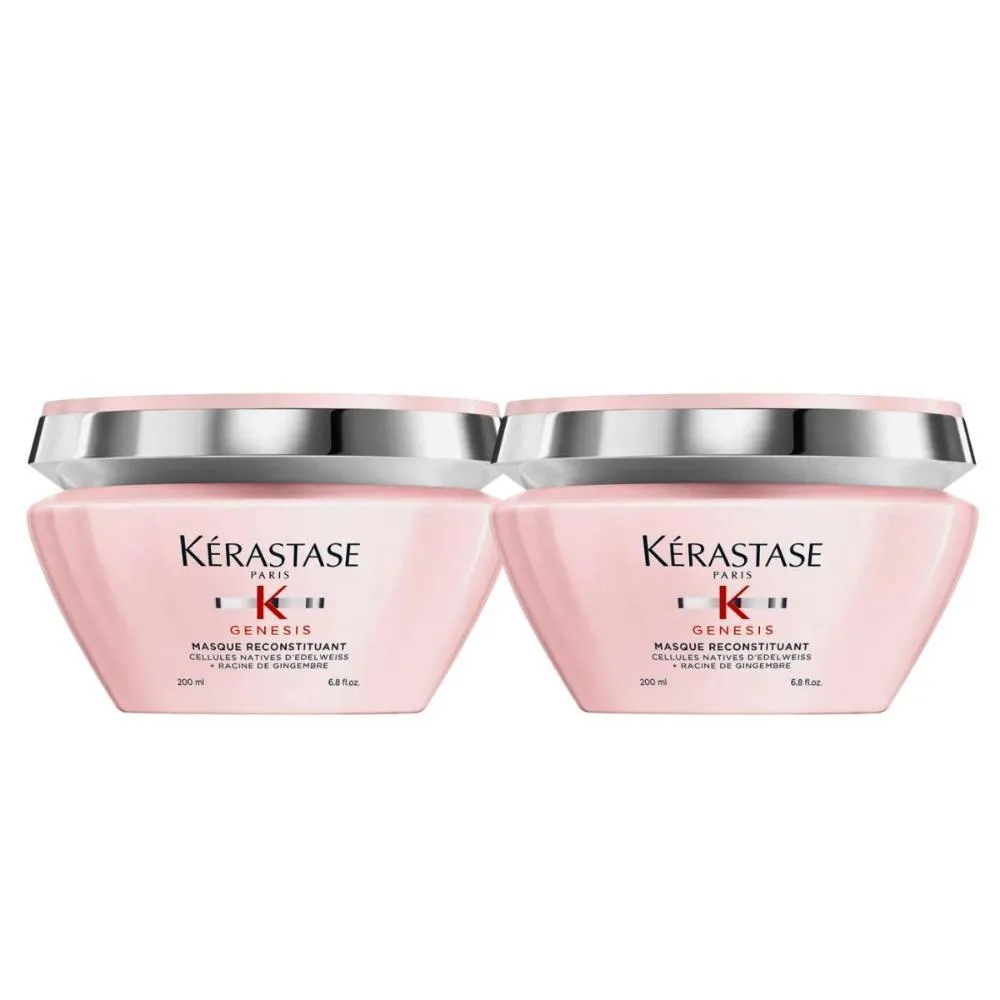 KéRASTASE GENESIS MASQUE RECONSTITUANT KIT 2 MáSCARAS 200ML
