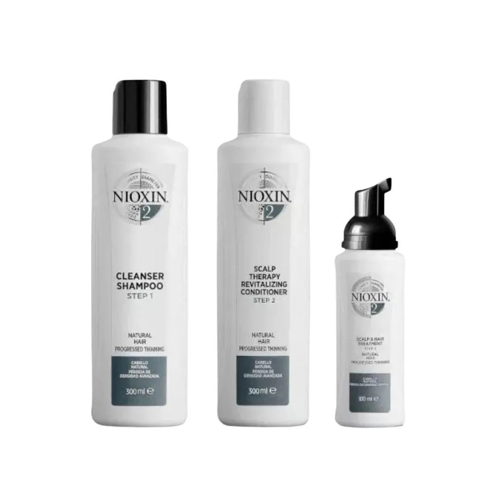 NIOXIN SYSTEM KIT 2 SMALL (3 PRODUTOS)