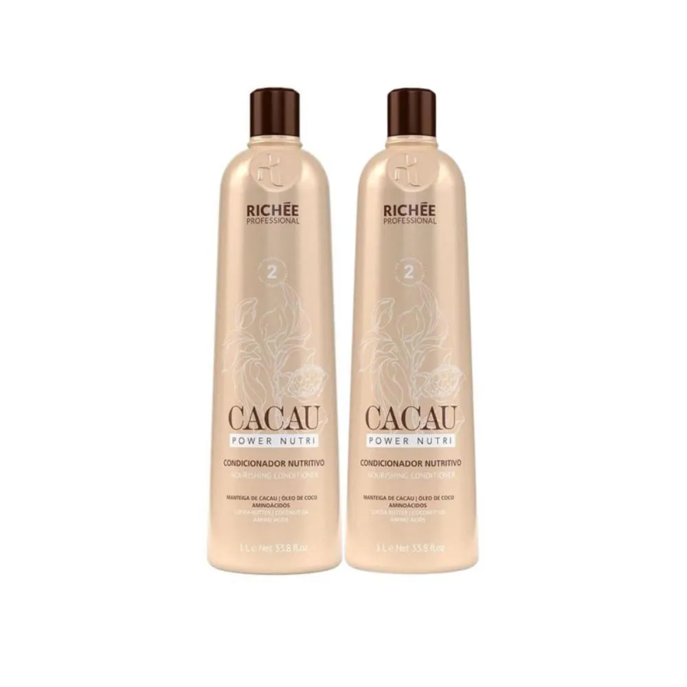 RICHéE CACAU POWER NUTRI KIT 2 CONDICIONADOR 1L