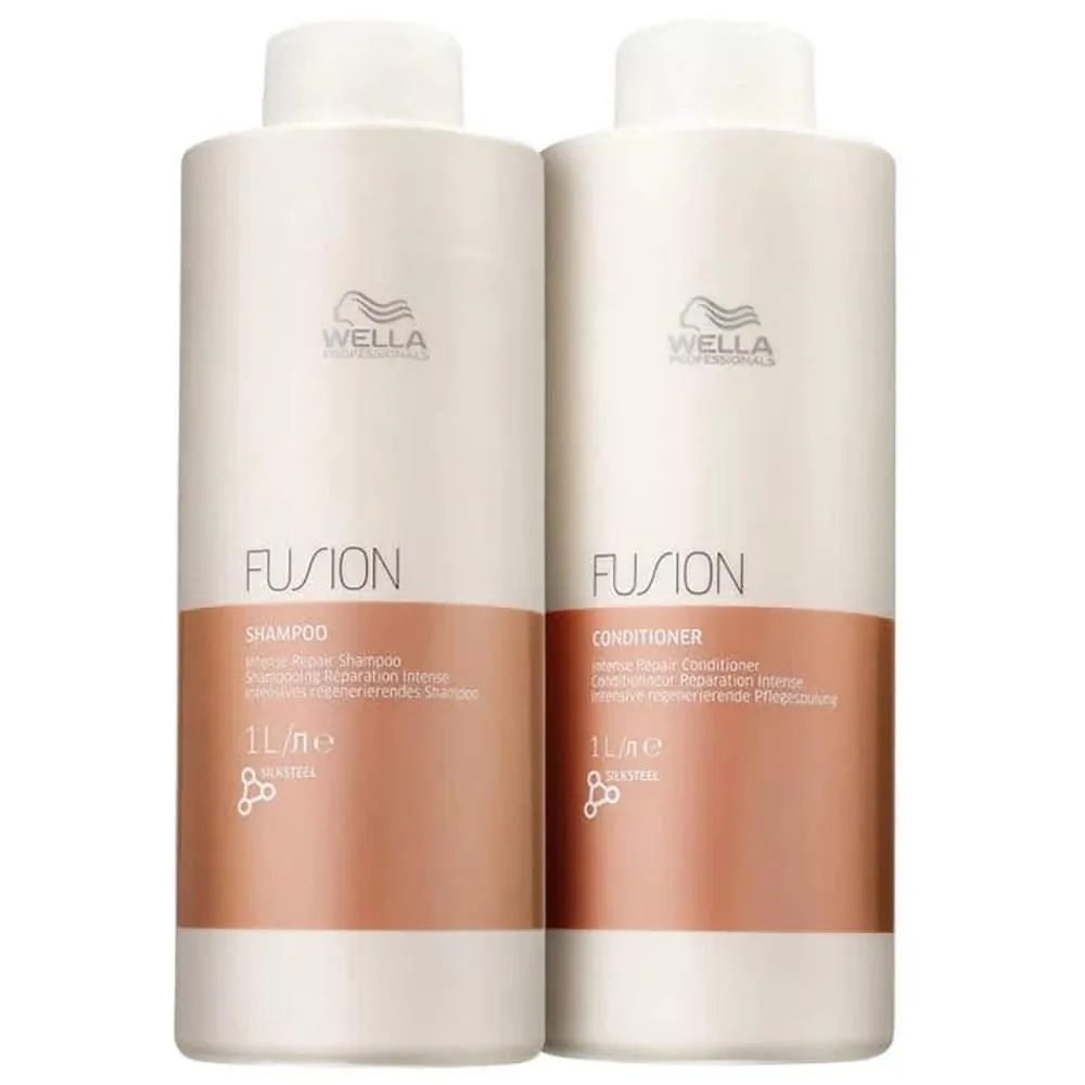 WELLA PROFESSIONALS FUSION SHAMPOO + CONDICIONADOR 1L