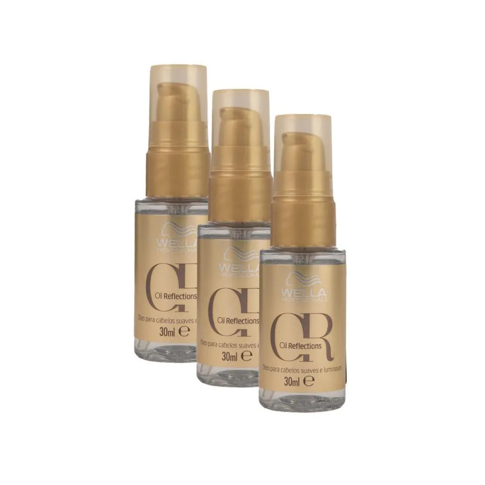 WELLA PROFESSIONALS OIL REFLECTIONS KIT 3 ÓLEO CAPILAR 30ML