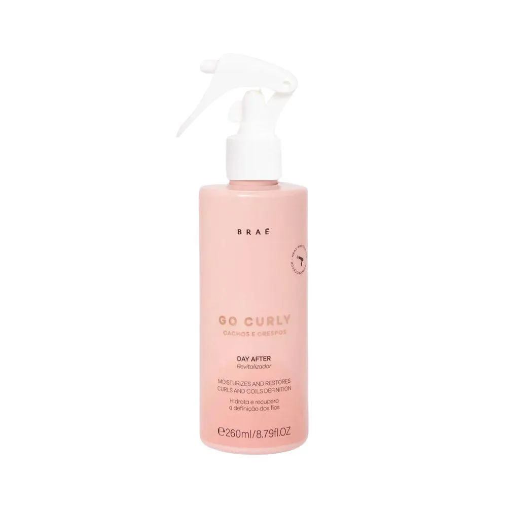 BRAé GO CURLY CACHOS E CRESPOS DAY AFTER SPRAY CONDICIONANTE 260ML
