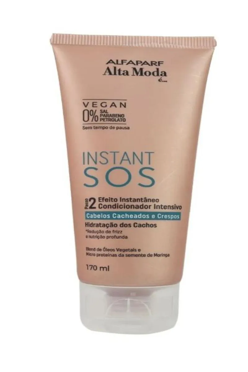 ALFAPARF ALTA MODA SOS INSTANT CACHOS CONDICIONADOR 170ML