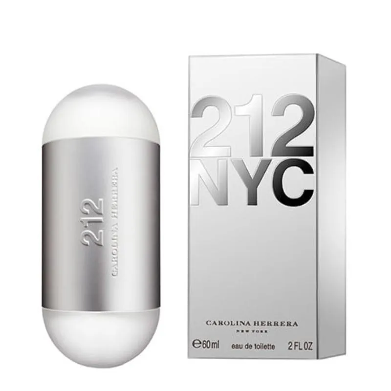 CAROLINA HERRERA 212 NYC FEMININO EAU DE TOILETTE 60ml