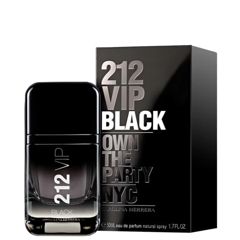 CAROLINA HERRERA 212 VIP BLACK MEN EAU DE PARFUM 50ml